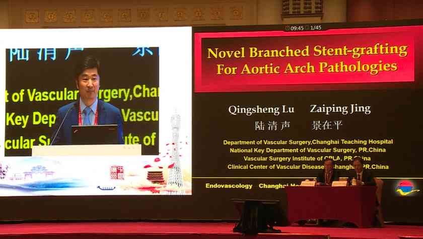 陆清声：Novel Branched Stent-grafting For Aortic Arch Pathologies